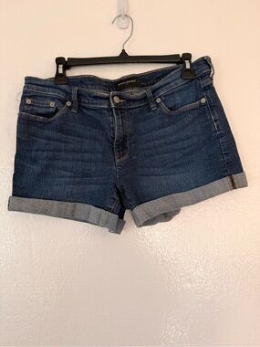 Banana Republic Blue Denim Rolled-Hem Women's Shorts